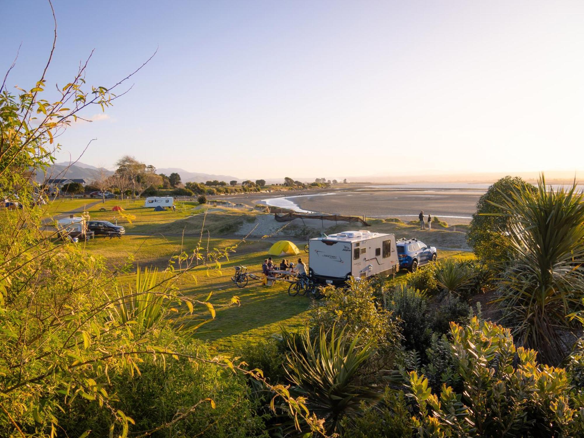 Tahuna Beach Holiday Park Nelson Exterior foto